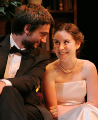 Gillian shares a moment with her immature younger brother Nicky