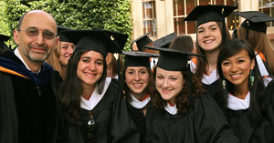 Seniors ready for the ceremony