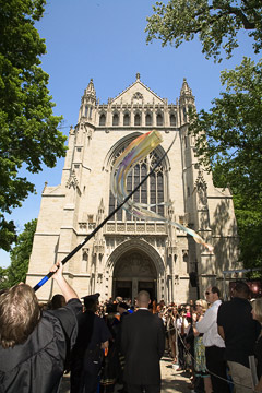 procession into chapel