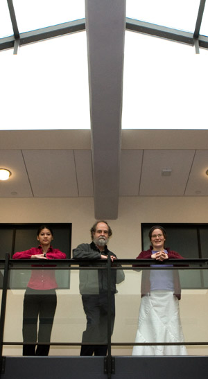 Reinabelle Reyes, James Gunn and Rachel Mandelbaum