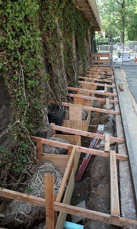 summer construction West College