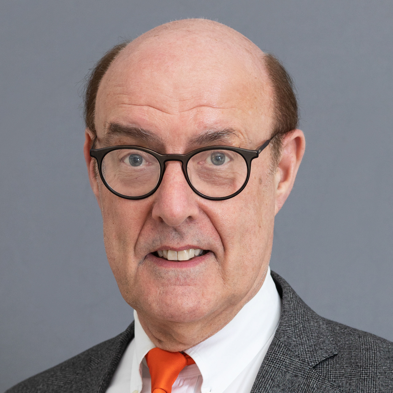 David Cannadine smiling.