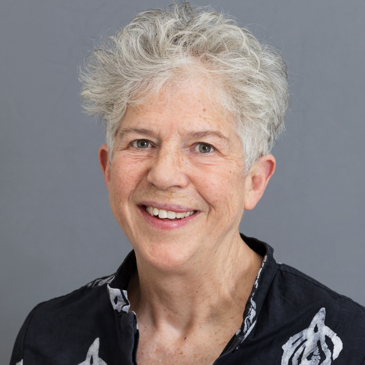 Su Friedrich smiling.