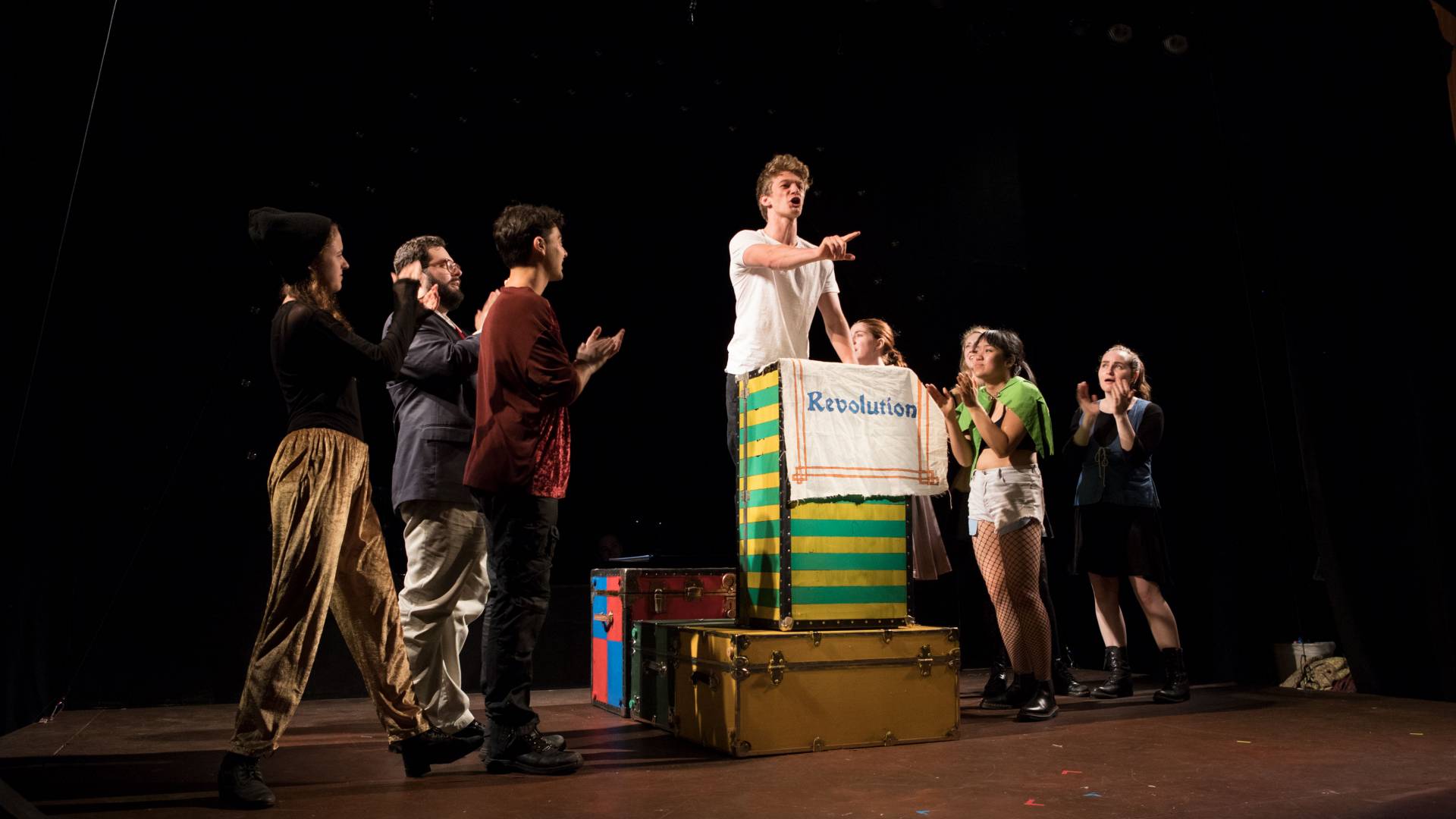 Scene from Princeton Summer Theater 2017 production of Pippin