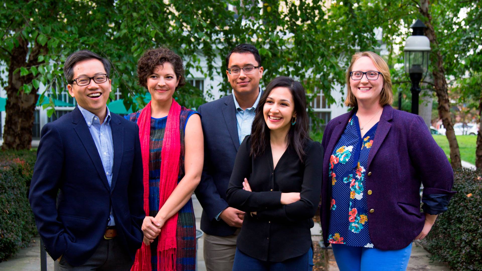 Guangchen Chen, Bernadette Pérez, Justin Perez, Ava Shirazi and Janet Kay