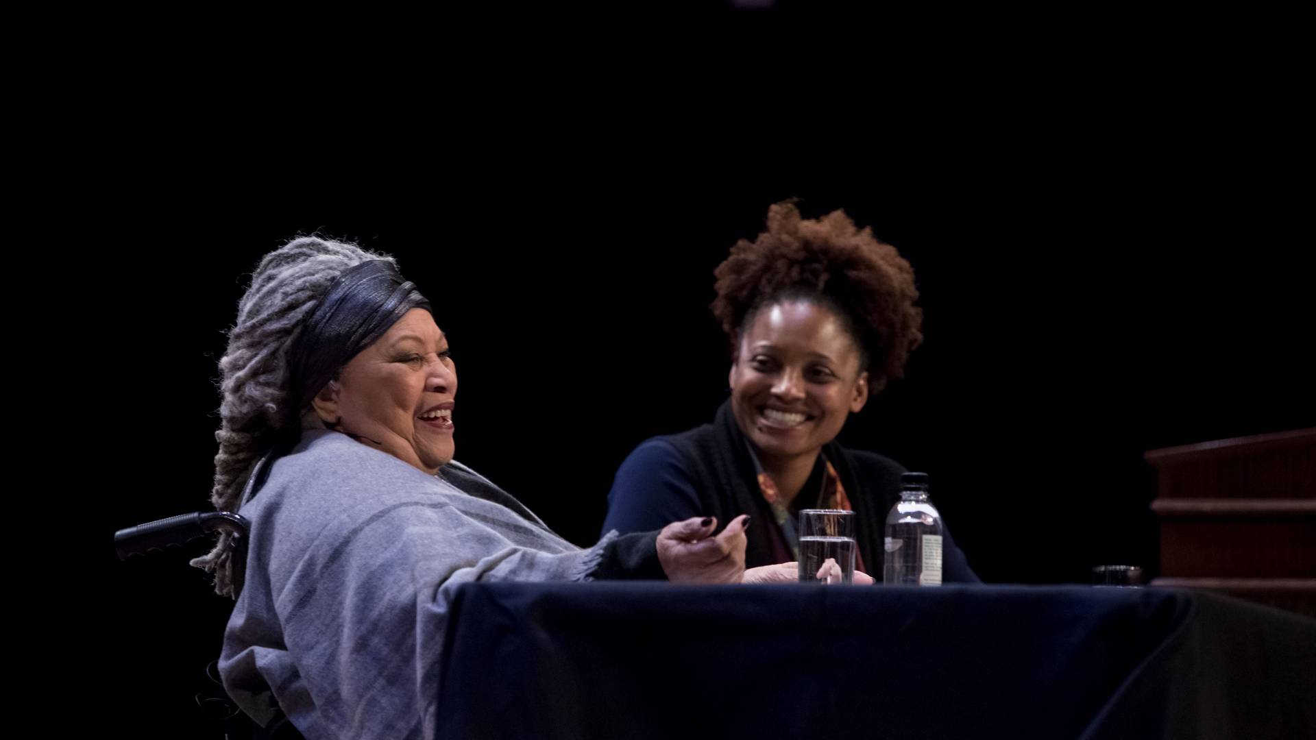 Toni Morrison and Tracy K. Smith