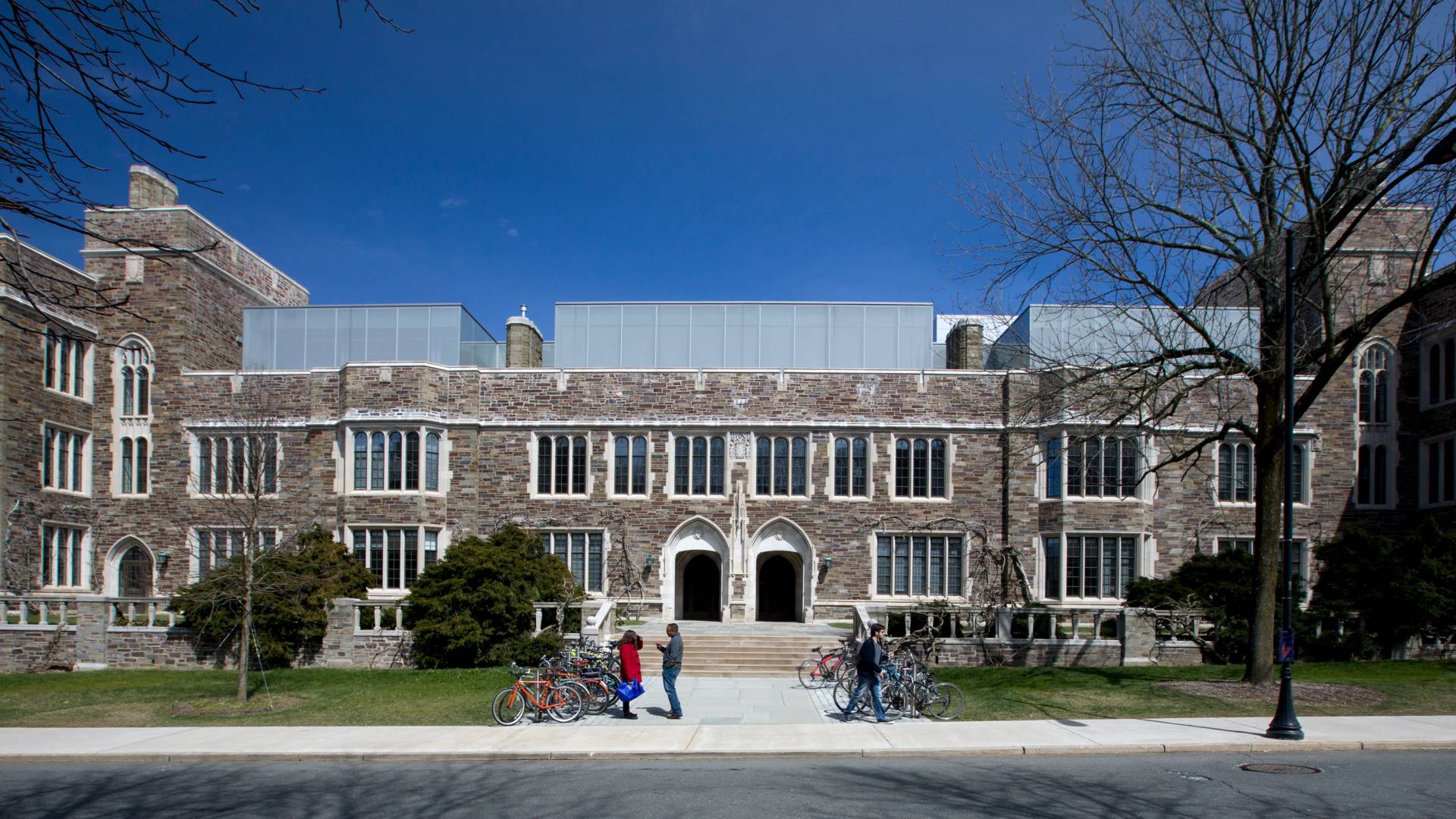 The Julis Romo Rabinowitz and Louis A. Simpson International buildings