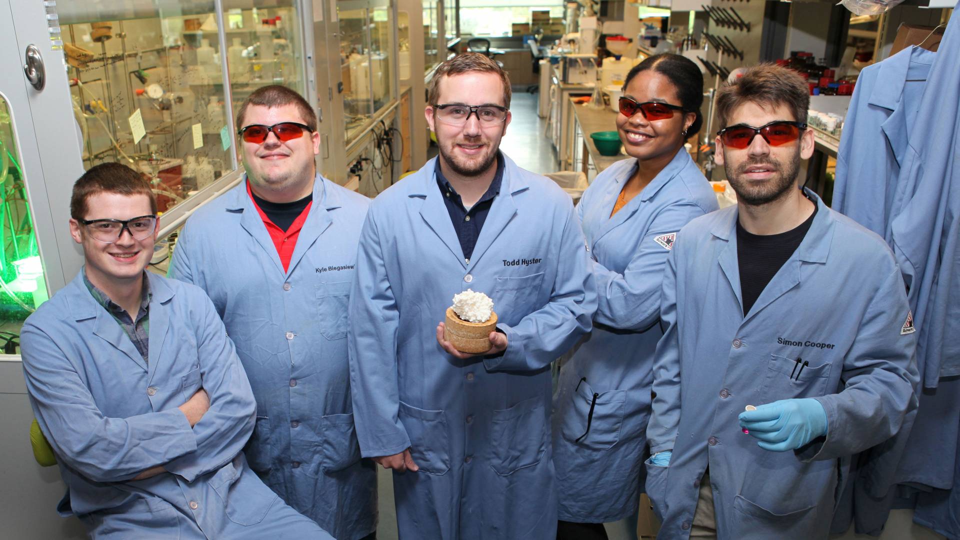 Todd Hyster and research group