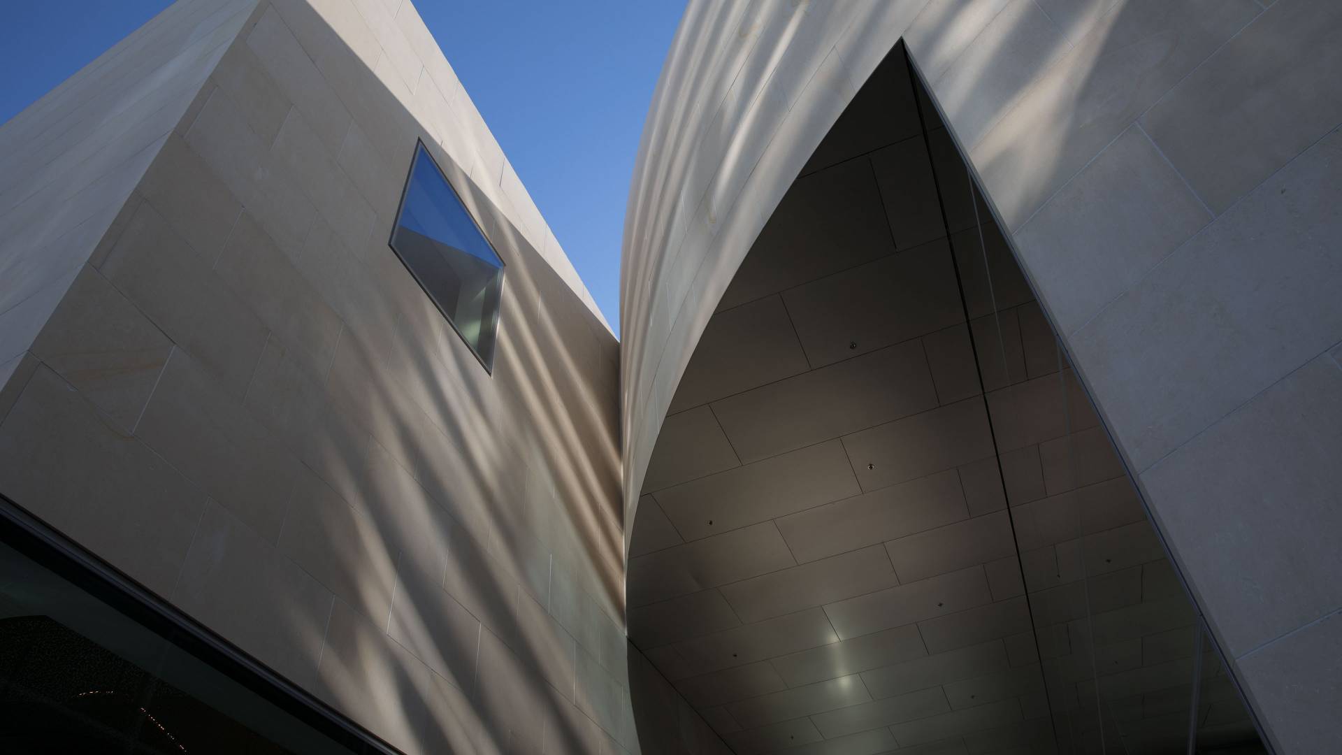 Lewis Arts complex building detail