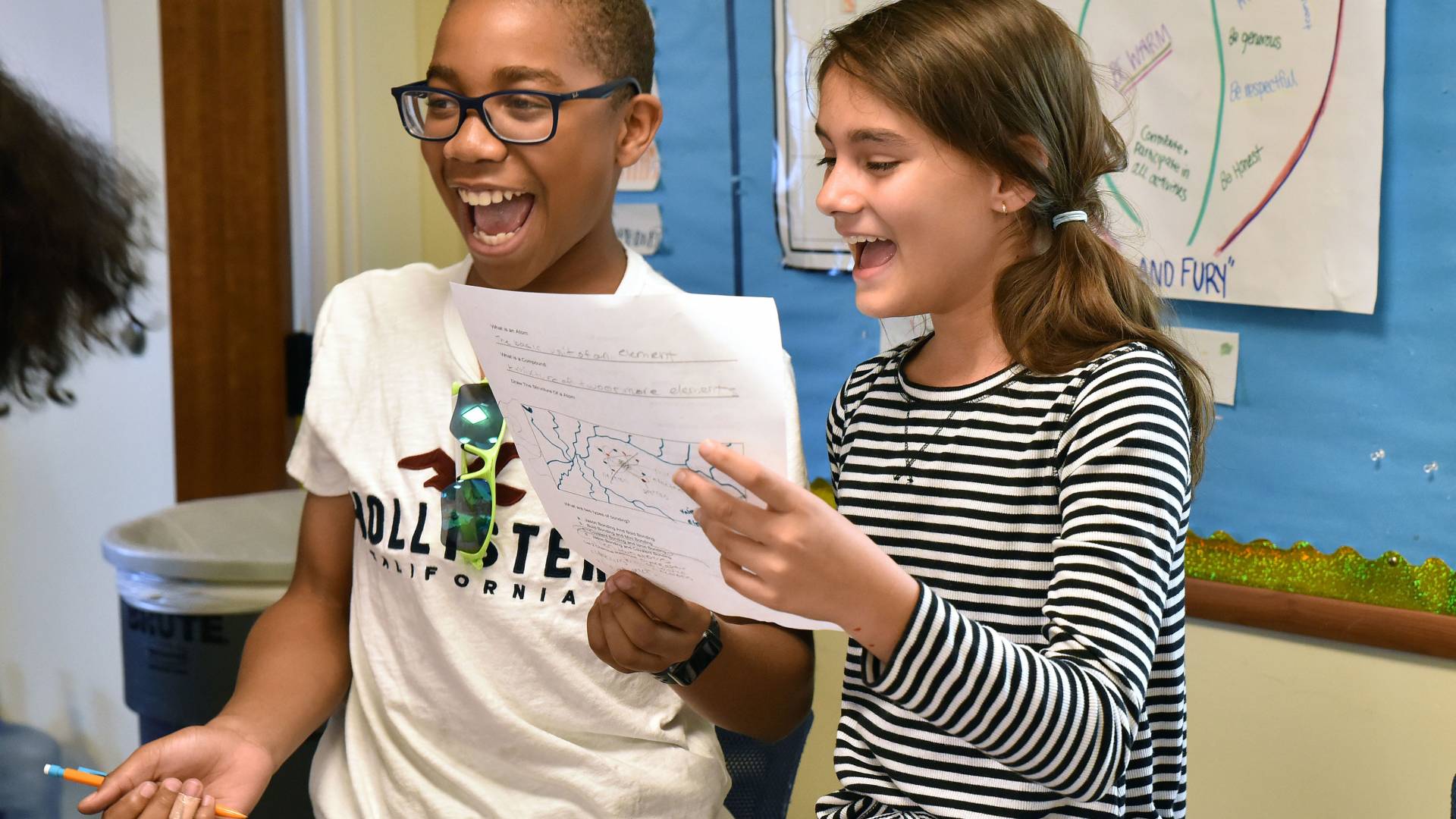 STEAM Camp poetry activity