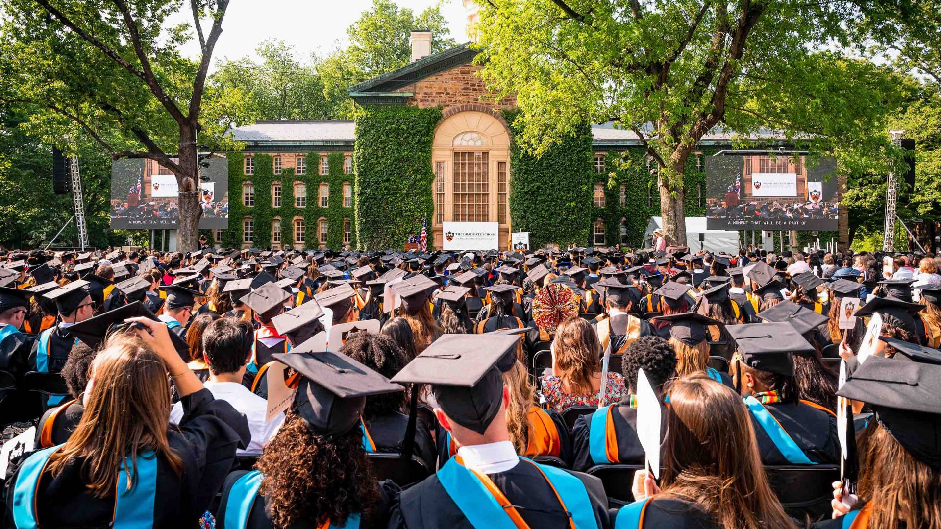 The Hooding Ceremony on Cannon Green 2023