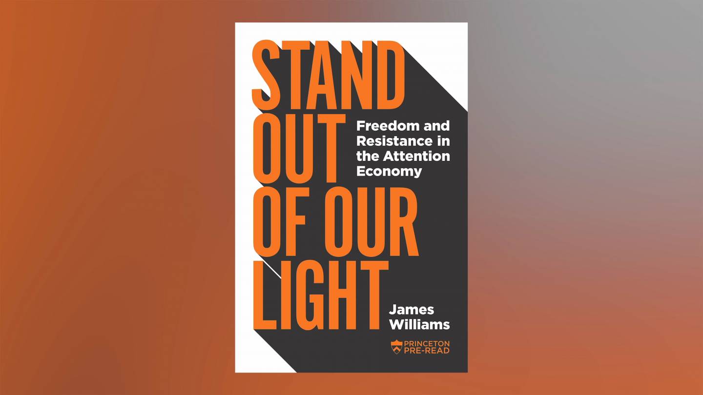 President Eisgruber talks about why he chose "Stand Out of Our Light"