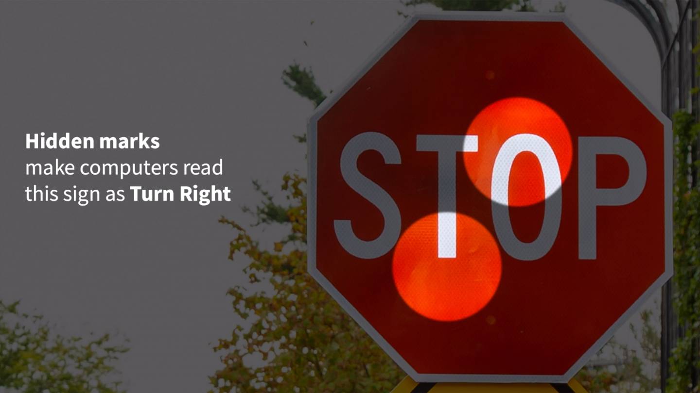 malicious messages for computer perception