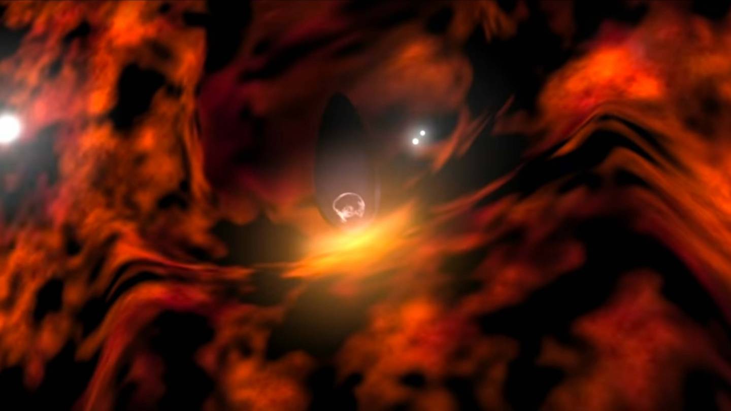 video of NASA's research on the shape of space