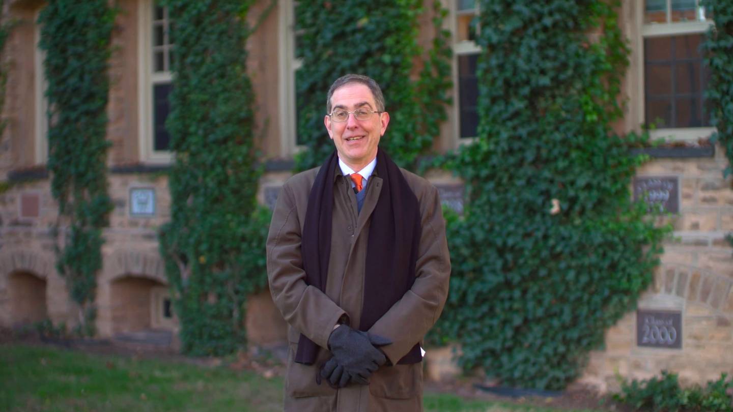 President Eisgruber speaks about plans for Spring 2021