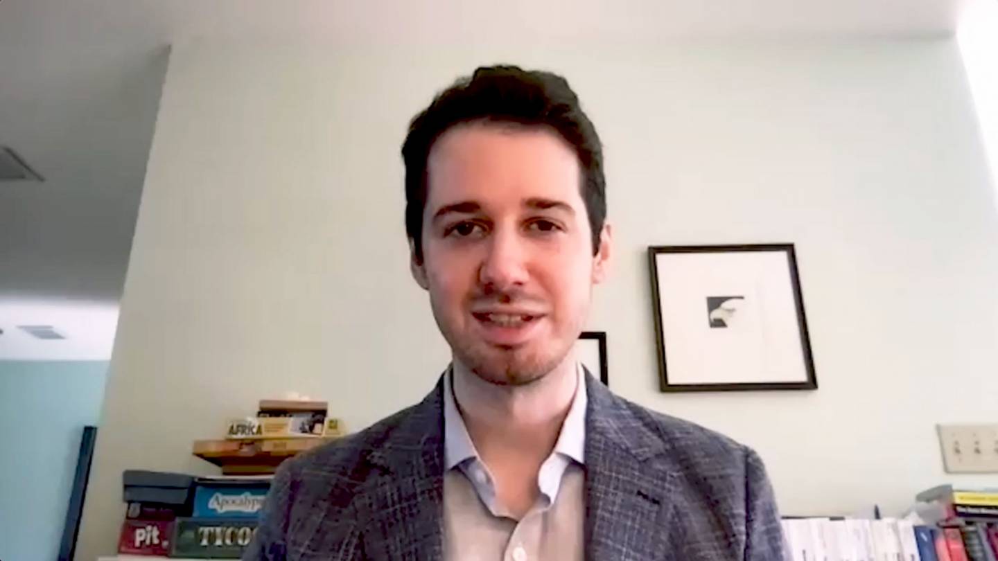 Ian Ochs talks about his research 