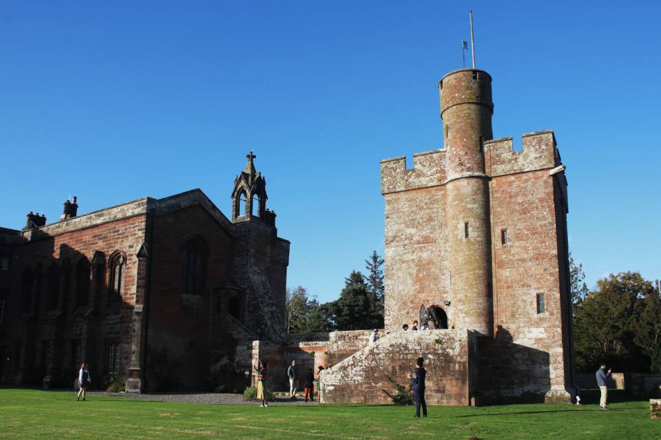 Rose Castle landscape
