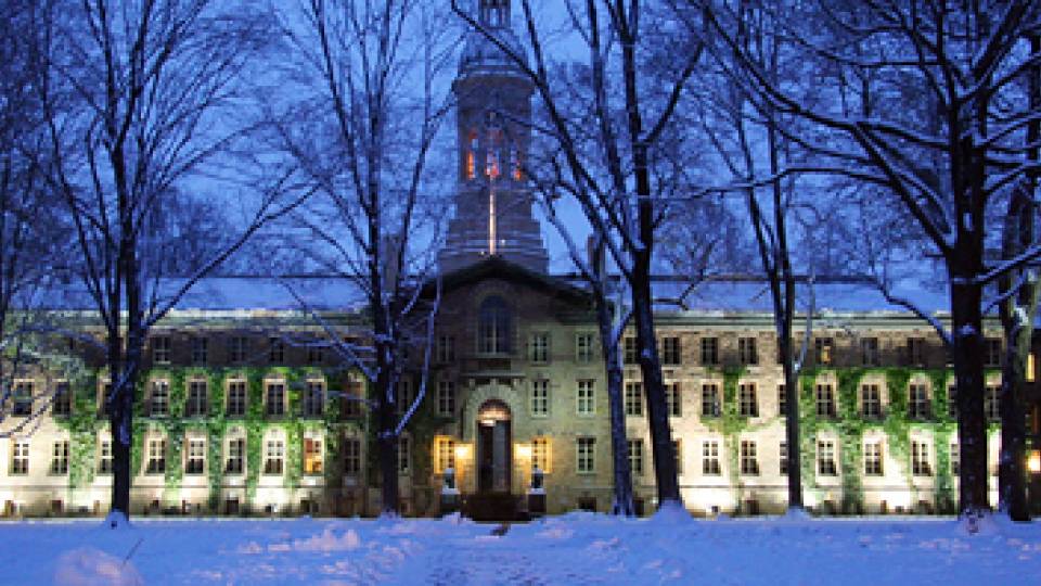 Dawn over Nassau Hall