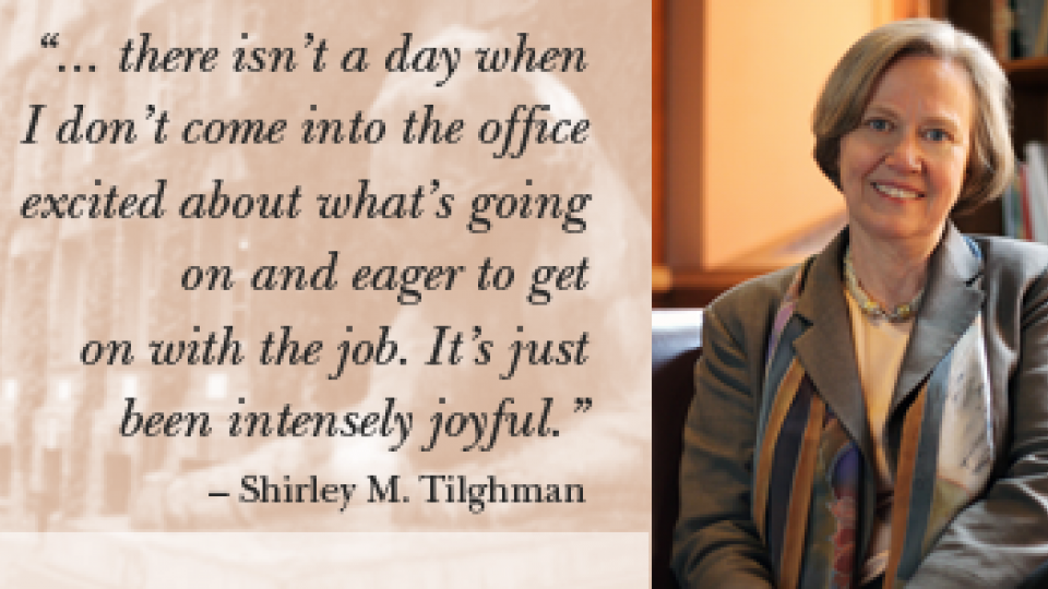 Shirley Tilghman