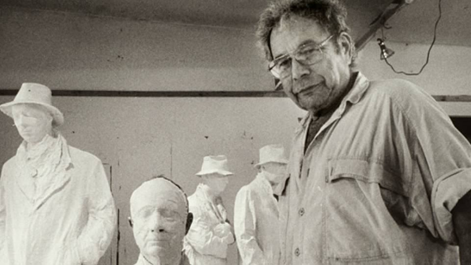 George Segal casting Martin Friedman