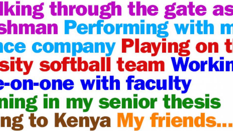 Seniors Most Memorable Moments homepage visual