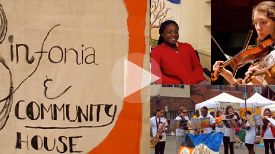 Sinfonia homepage visual