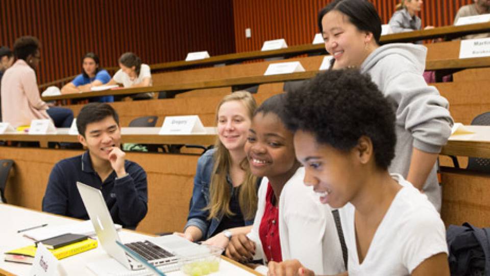 Sophomore Entrepreneurship class