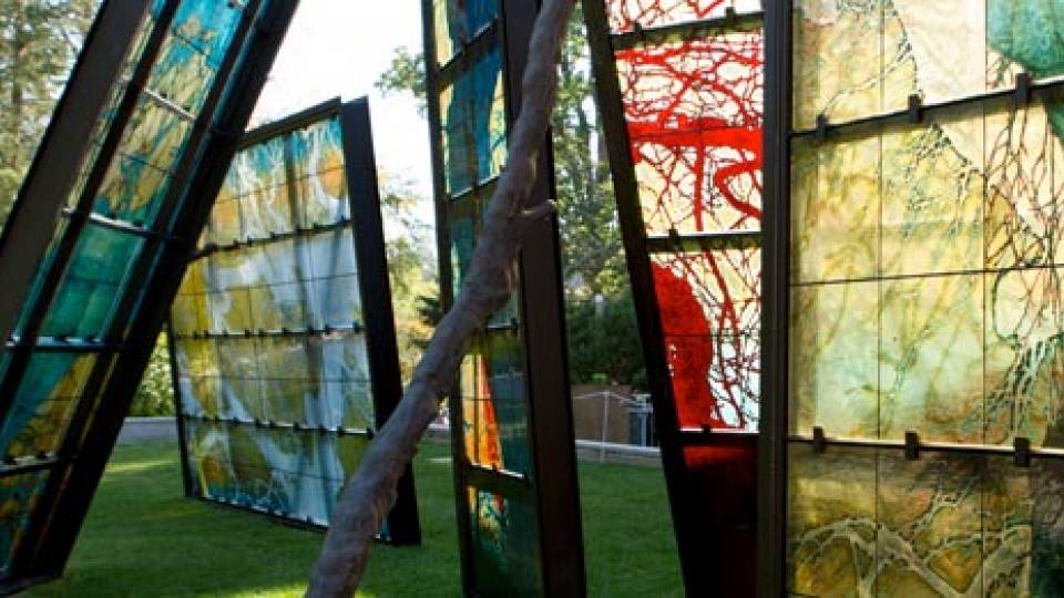 Starn "(Any) Body Oddly Propped" sculpture detail