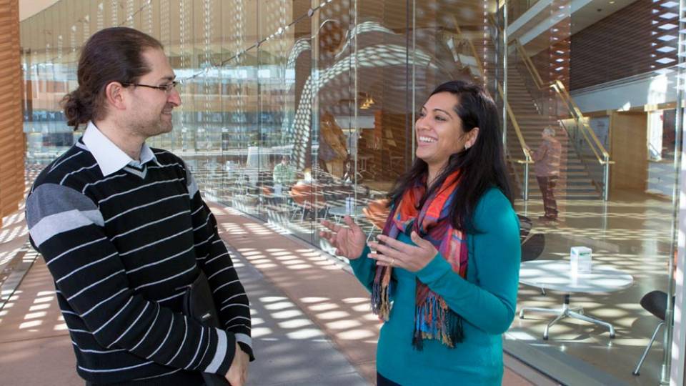 Princeton postdocs: Yan Shvartzshnaider and Vanisha Lakhina