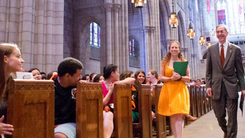 Class Day 2016 Jodi Picoult, President Eisgruber