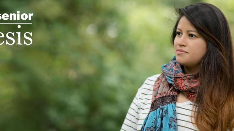 "The senior thesis" Dennisse Calles