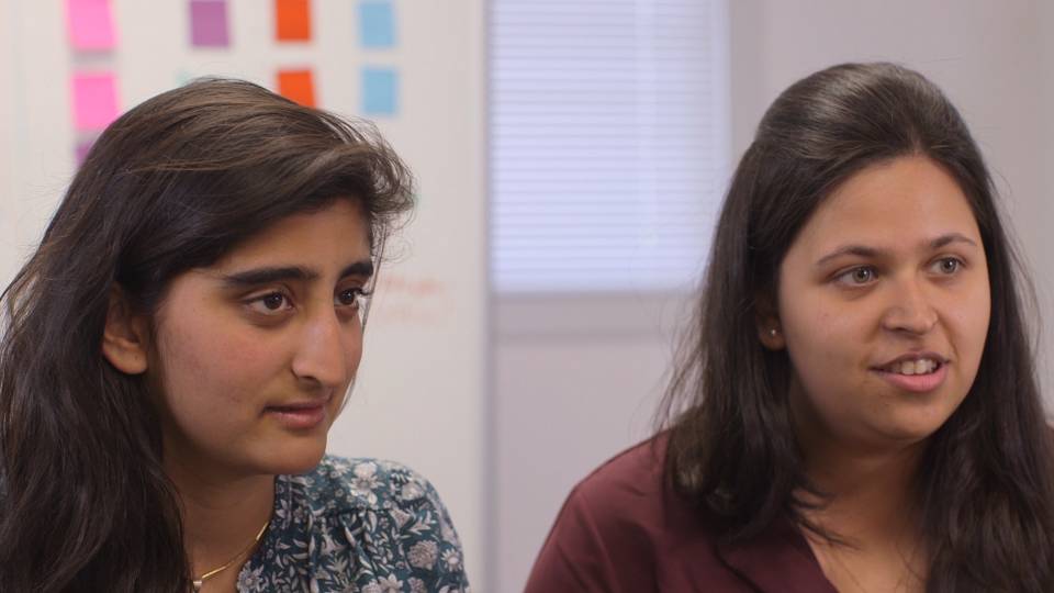 Hello, Seekho founders Kasturi Shah '16 and Vaasvi Goyal '16