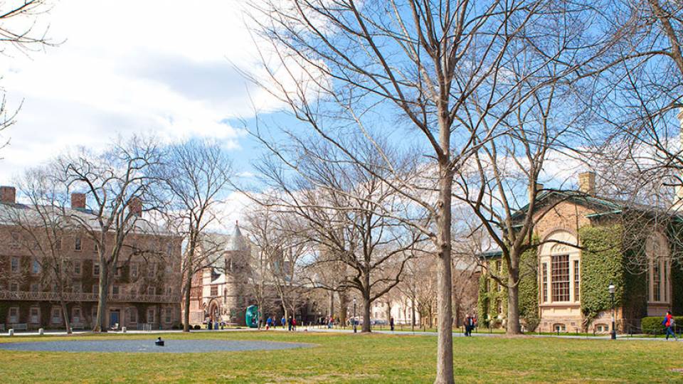 West College and Nassau Hall