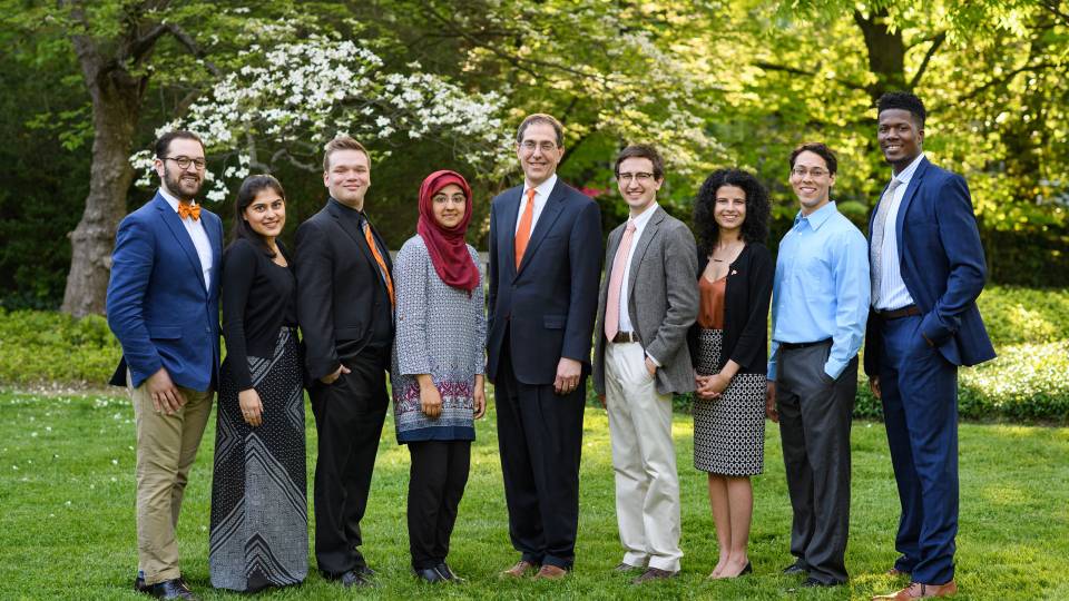 2017 Spirit of Princeton prize winners