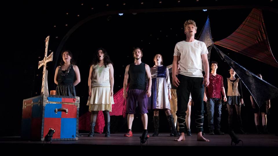 Scene from Princeton Summer Theater 2017 production of Pippin