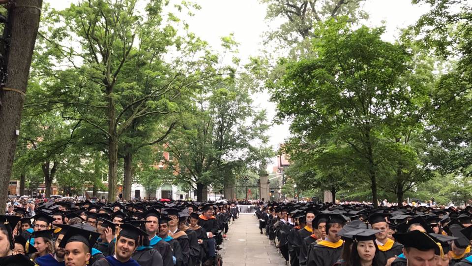 Commencement 2017 graduates