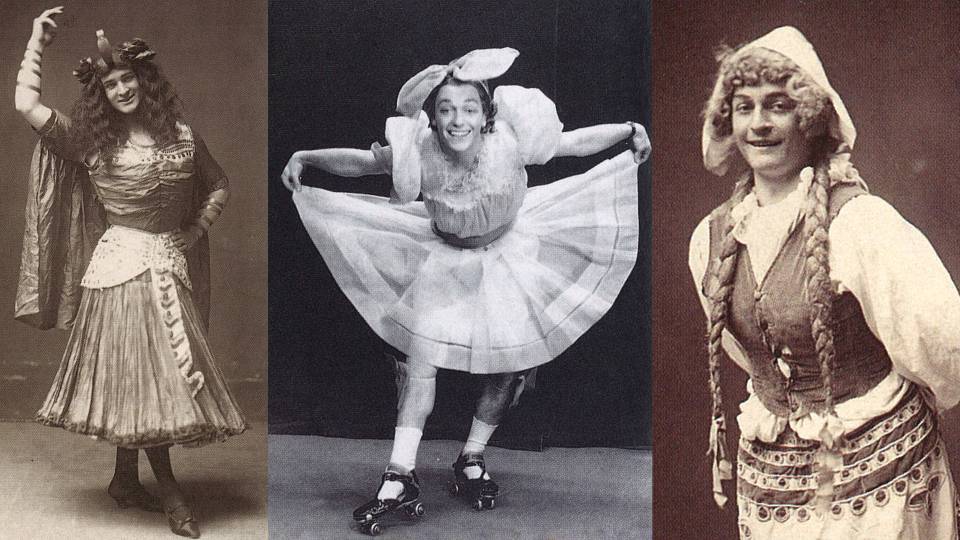 Early performers of Princeton's Triangle Club