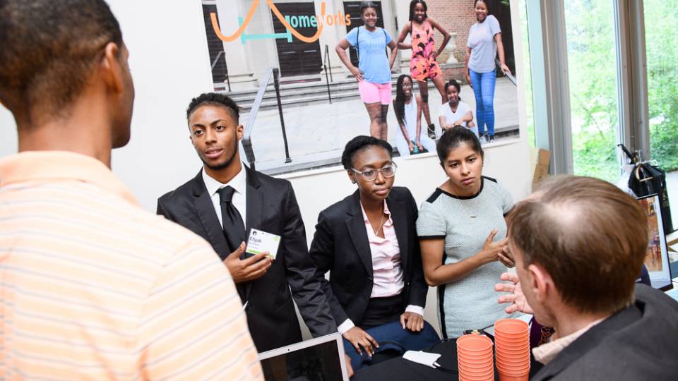 The Homeworks team explains their idea