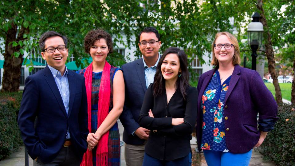 Guangchen Chen, Bernadette Pérez, Justin Perez, Ava Shirazi and Janet Kay