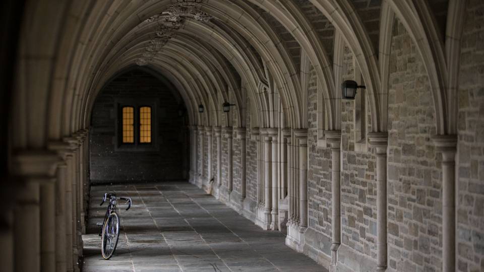 Rockefeller College archway