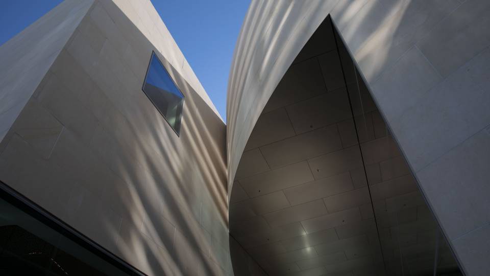 Lewis Arts complex building detail