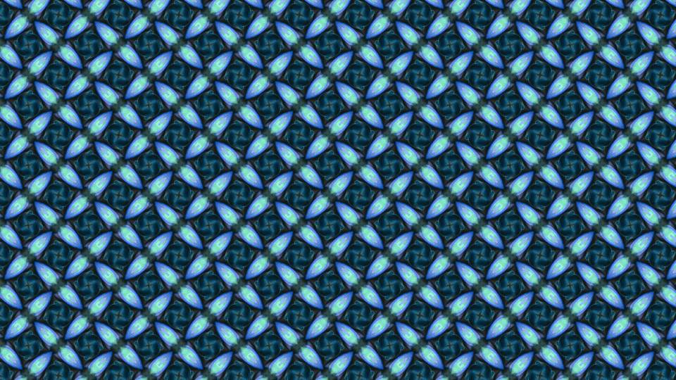 An insulating material using the symmetry principles behind wallpaper patterns