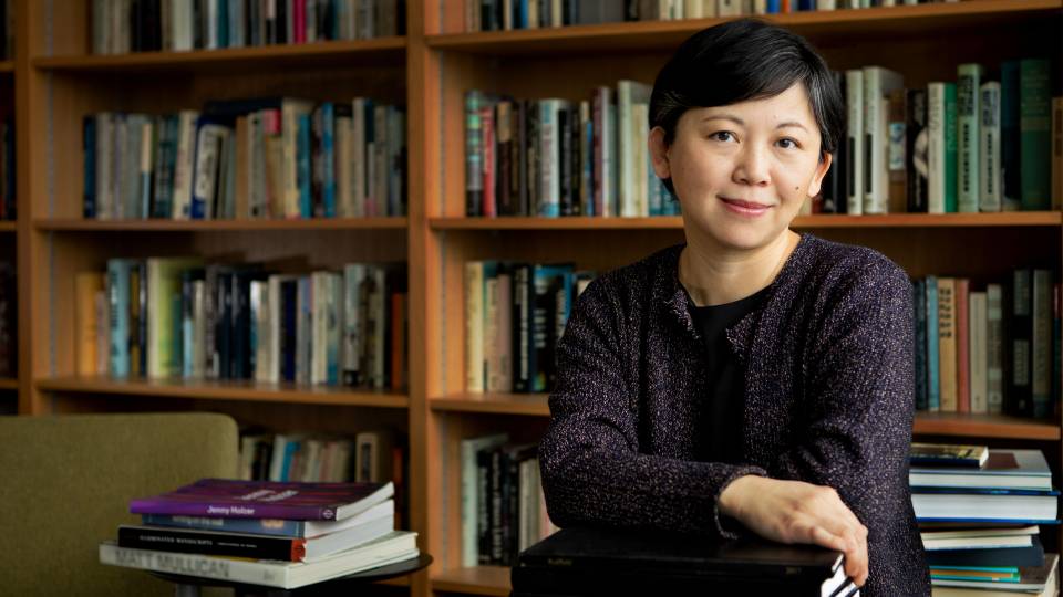 Yiyun Li in her office