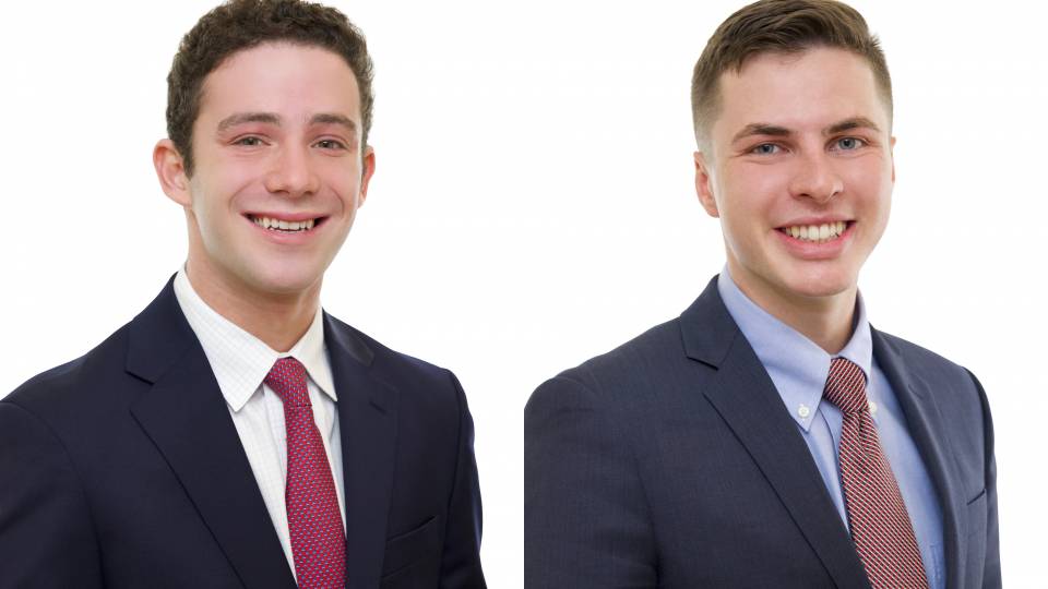 Nathan Levit and Caleb Visser