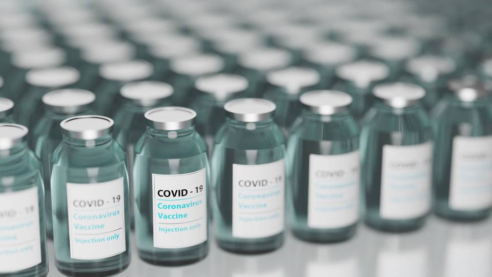 vials of COVID vaccine