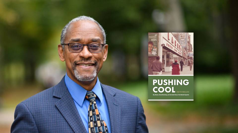 Keith Wailoo and book cover