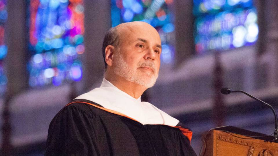 Ben Bernanke speaking at Baccaulareate 2013