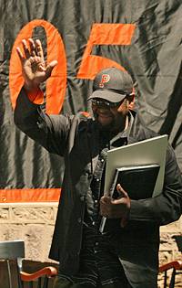 Honorary class member Charles Jones