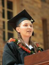 Salutatorian Maya Maskarinec