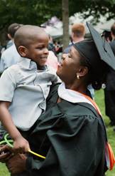 Nicole Scott with her cousin